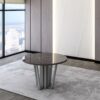 Mirror round meeting table