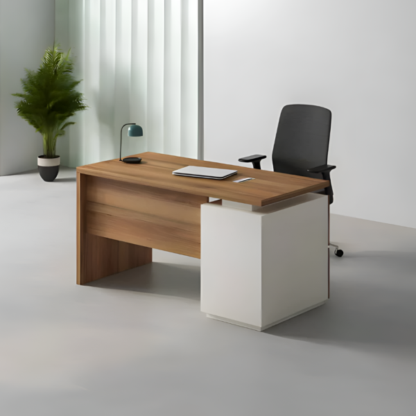 Copper office desk