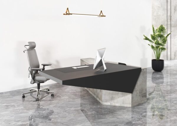 Crystal executive desk