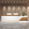 Genius reception desk