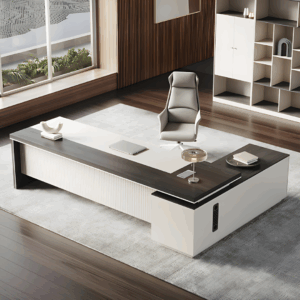 Almond executive desk