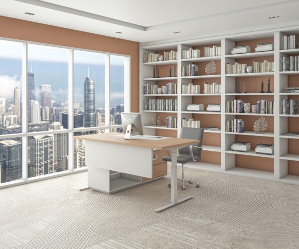 Armani height adjustable table