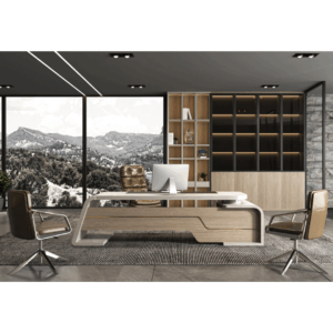 Bold executive desk