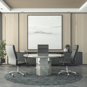 Armani Round Meeting Table