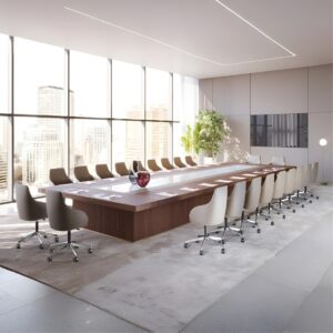Full office furniture set in uae – design, comfort & value 2 Brown meeting table