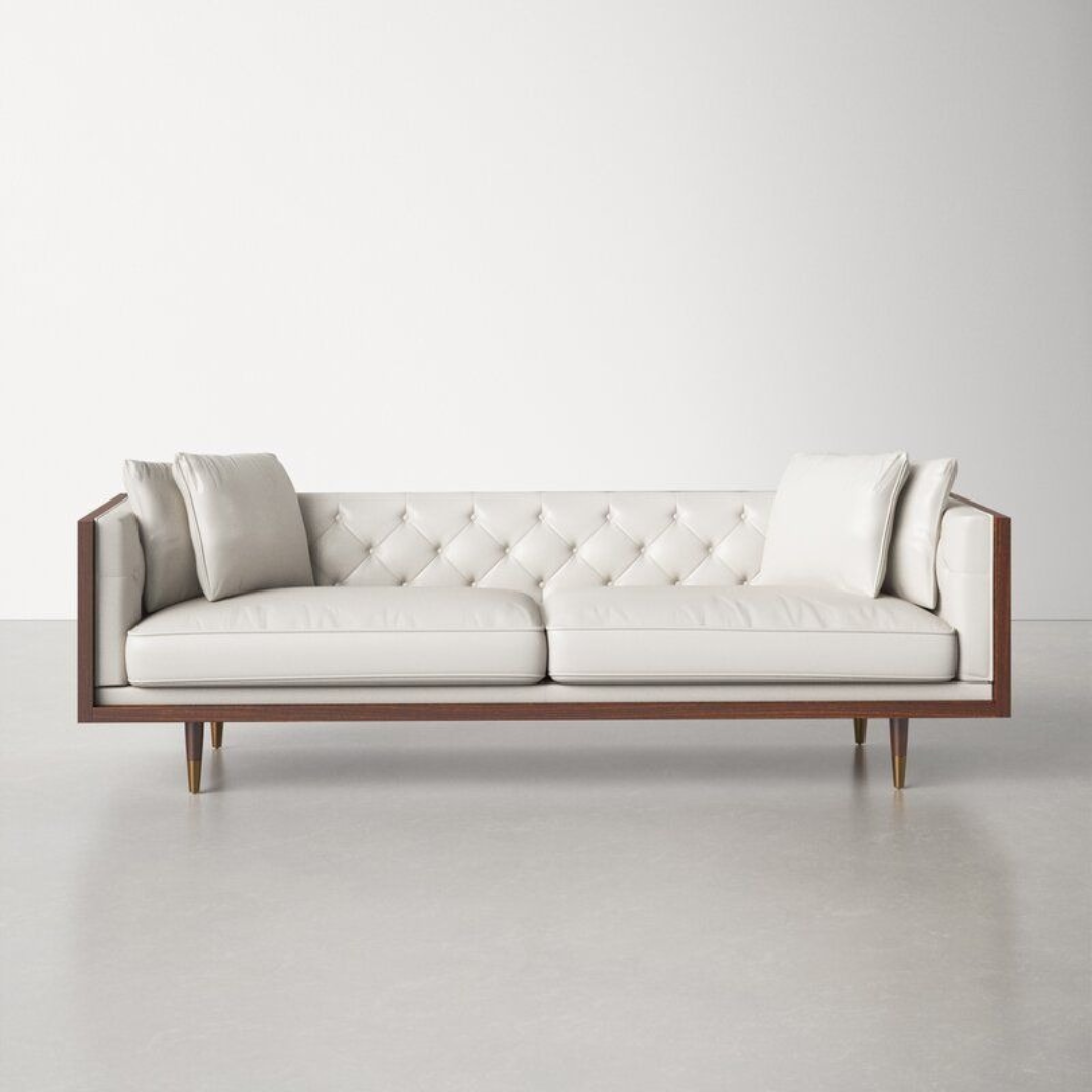 Wooden three seater sofa 1 Wooden three seater sofa