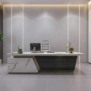Affordable and flexible office furniture solutions 2 Crest executive desk